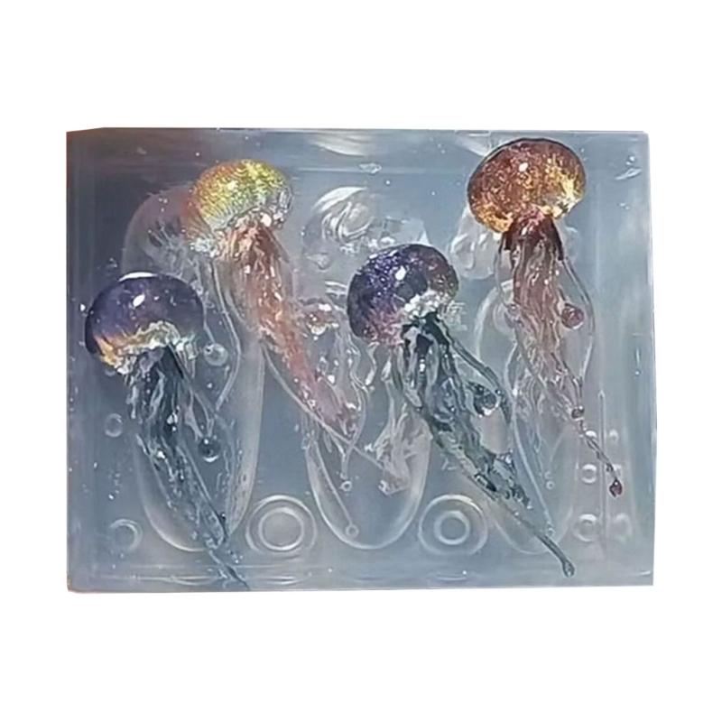 Kreative manet neglekunstformer Silikon dråpeform Negldekorasjonsformer Unike manikyrformer Silikon