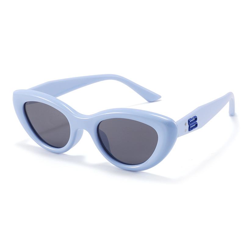 

Cat Childrens Polarized Eye Design Sunglasses Summer Outdoor Protection Sun світло-синій колір