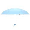 Customizable Six-Fold Vinyl Sunshade UV Protection Umbrella: Versatile Rain/ Shine Folding Gift