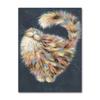 Abstract Longhair Cat Oil Painting On Canvas Cute Kitty Posters and Prints Animal Wall Art Pictures for Living Room Home Decor