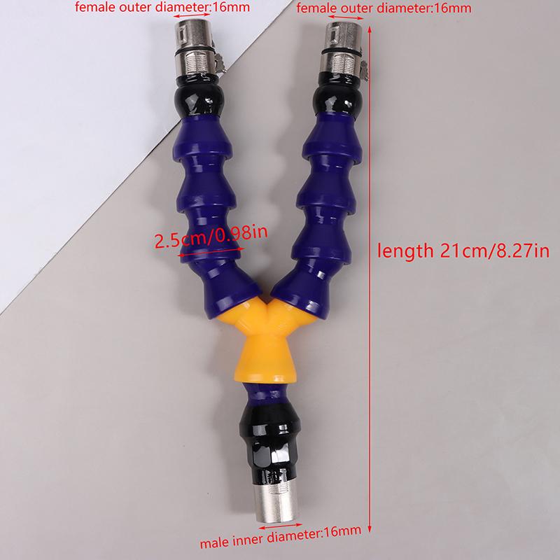 3Xlr mașină alternativă tijă de extensie tub Tijă de prelungire îndoibilă reglabilă Conector puternic instrumente electrice alternative