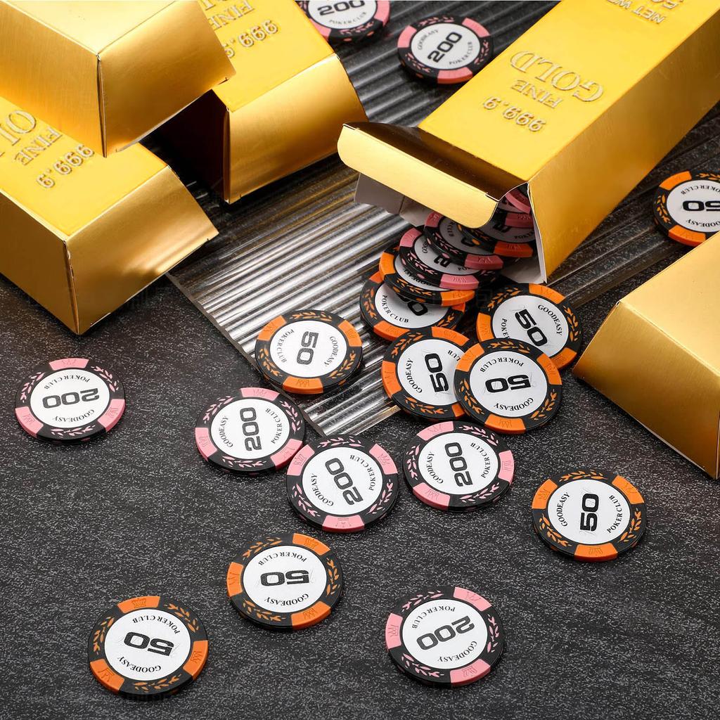 Stylish Gold Bar Gift Boxes High Simulation Treat Box for Festive Celebrations Foldable Gold Bar Candy Organizers
