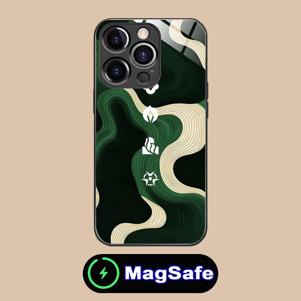 

Valorant Viper Mobile Phone Case for iPhone 16 15 14 13 12 11 Pro Max Plus Mini MagSafe Glass Colour Protective Luxury Cover iPhone 11 Pro Max