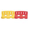 Mobile Water-Filled Traffic Barrier: Rotomolded, Two-Hole Anti-Collision Guardrail