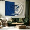 Custom Name Bulldogs Printed Tapestry – Wall Hanging for Bedrooms, Dorms, and Home Decor