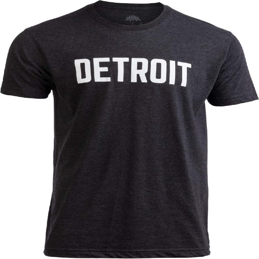 

Detroit _ Classic Retro City Grey Blue Red Black Detroiter 313 Cool Michigan Men Women T-Shirt XXXXXL чорний