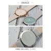 Bemerkungen Japan Beige Wasserdichte Damenuhr, Zifferblatt, Leicht ablesbar Analog,