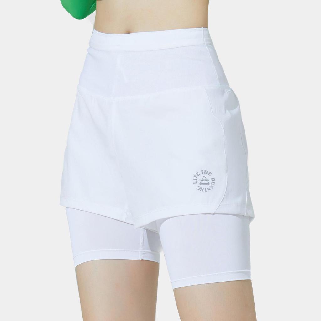 Unisex Lightweight Two-in-One Sports Shorts for Outdoor Cycling and Marathon Fitness