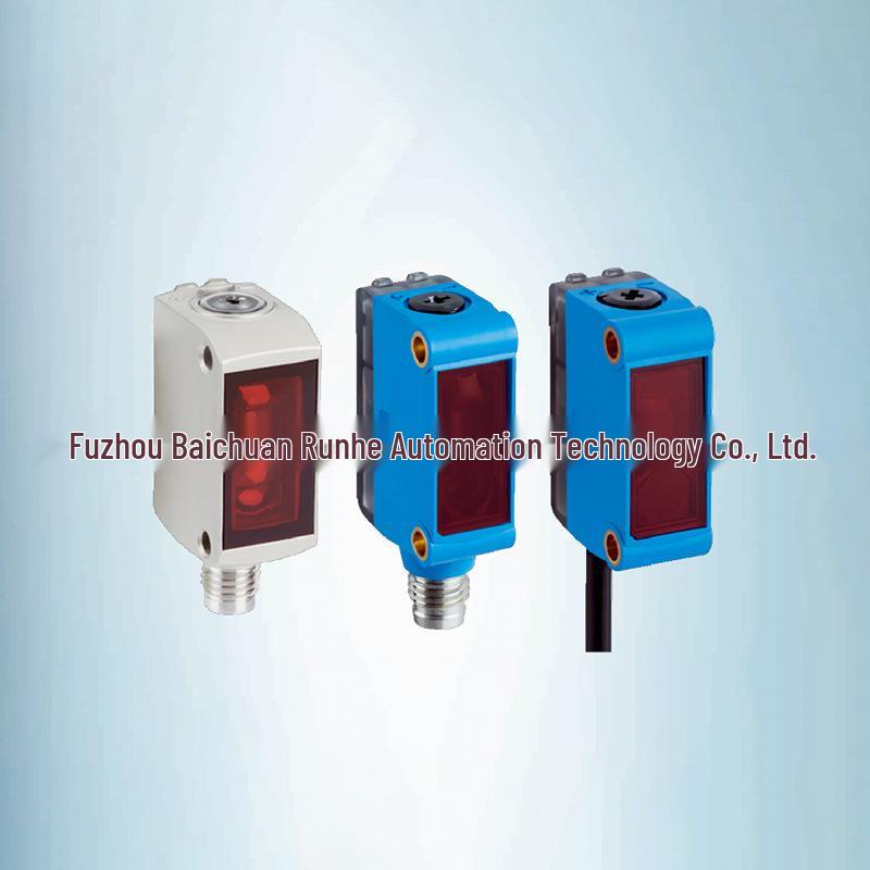 SICK GL6G-P4211 Retro-reflective Photoelectric Sensor, Visible Red Light, Transparent Object Detection, Model 1059632 GL6G-P4211