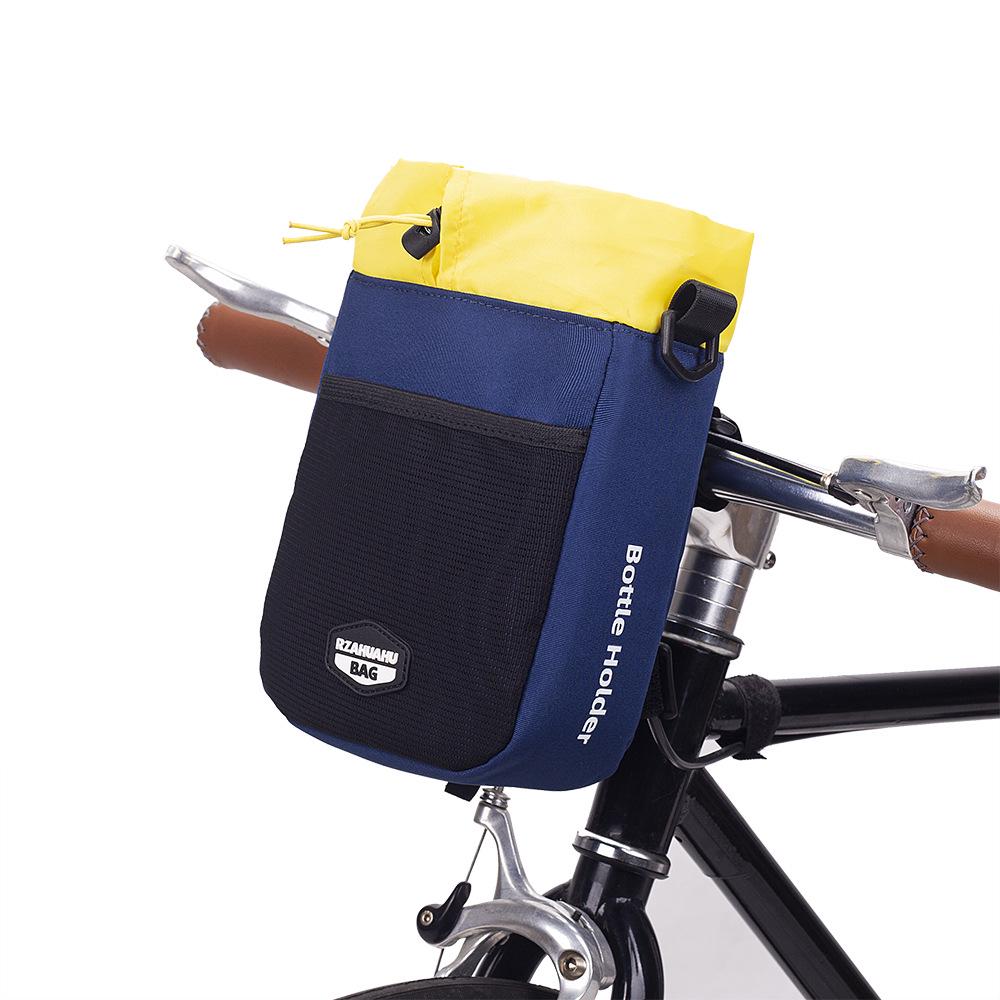 Bicycle & Motorcycle Handlebar Storage Bag - Electric Vehicle Compatible, Phone Holder, Front Hanging Pocket
