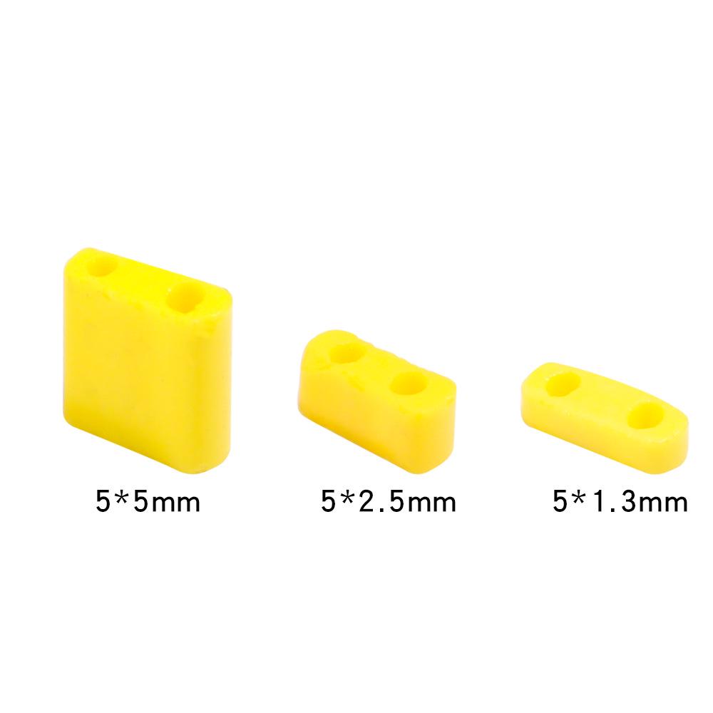 20er-Pack quadratische Kristallglasperlen für DIY-Schmuck