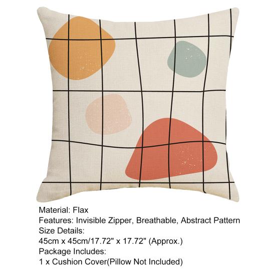 Kissenbezug, staubdicht, leicht zu reinigen, dick, langlebig, dekorativ, modern, Kissenbezug, Heimdekoration