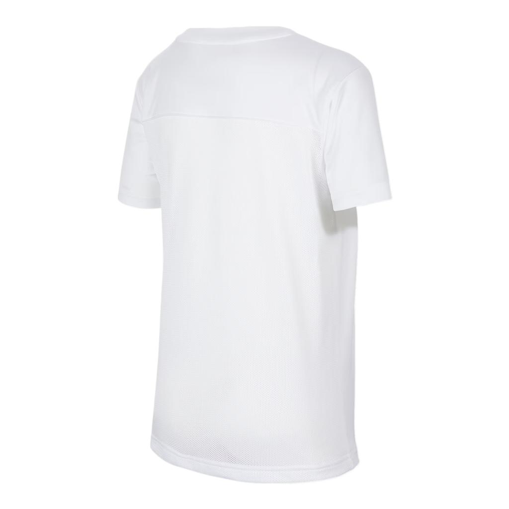 Nike Dri-Fit Park VII Comfortable Fashionable Simple Short Sleeve Quick Dry T-Shirt Kids Tops White IB8677-100