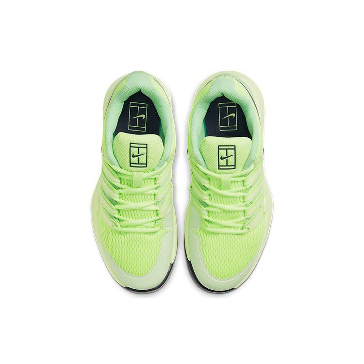 Nike Corte Jr. Zapatillas para Niños Vapor X GS Tennis Blanco/Voltio/Negro Verde Fantasma-Verde Apenas-Voltio AR8851-302
