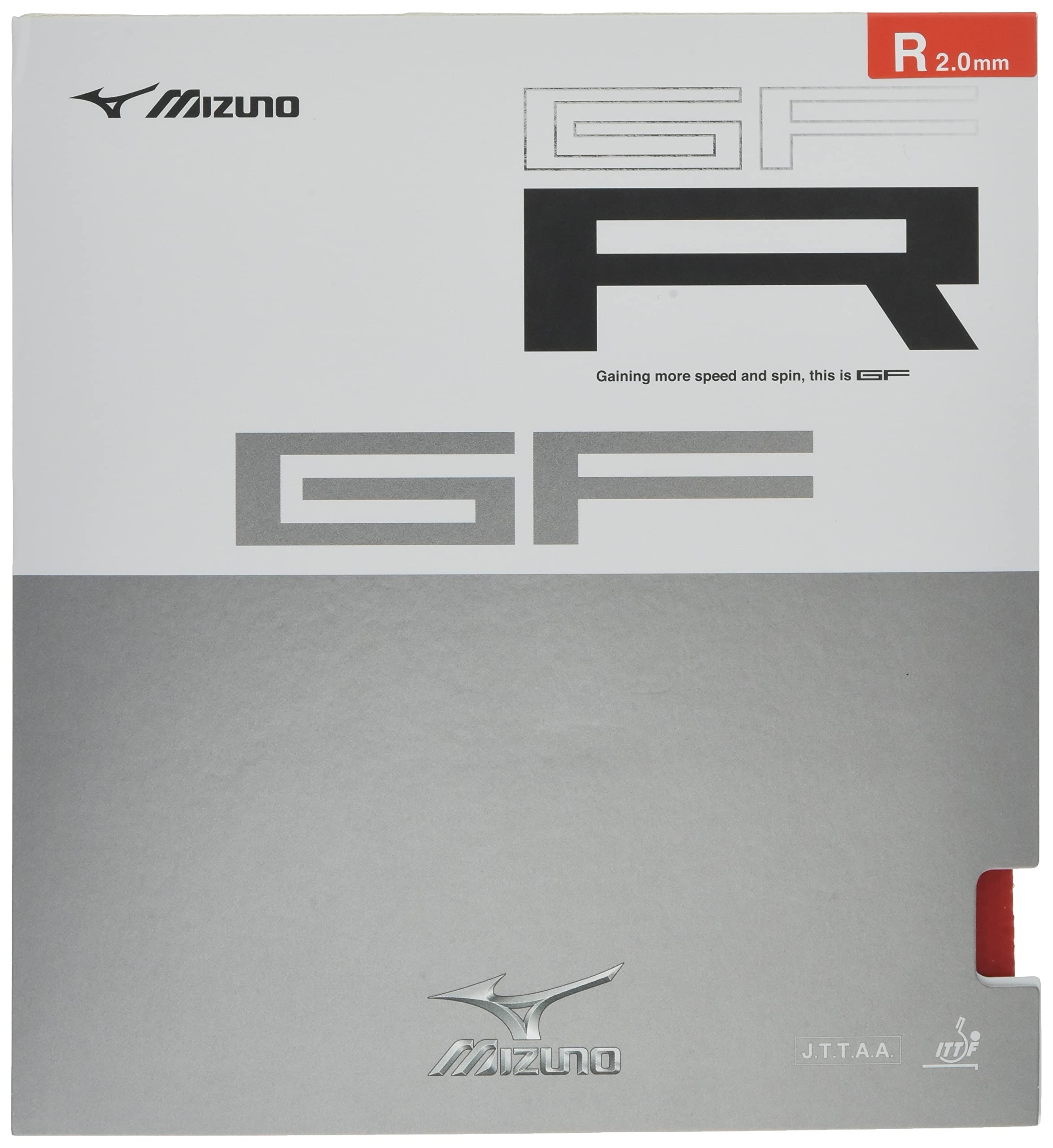 

Mizuno Накладка для настольного тенниса GF R 83JRT740 Красная 1.8 (Средняя) 1,8 мм