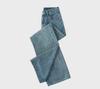 Women's Thick Velvet-Lined Wide-Leg Korean Style Jeans - High Waist, Loose Fit, Floor-Length, Slim Straight, Perfect for Winter Warmth.
