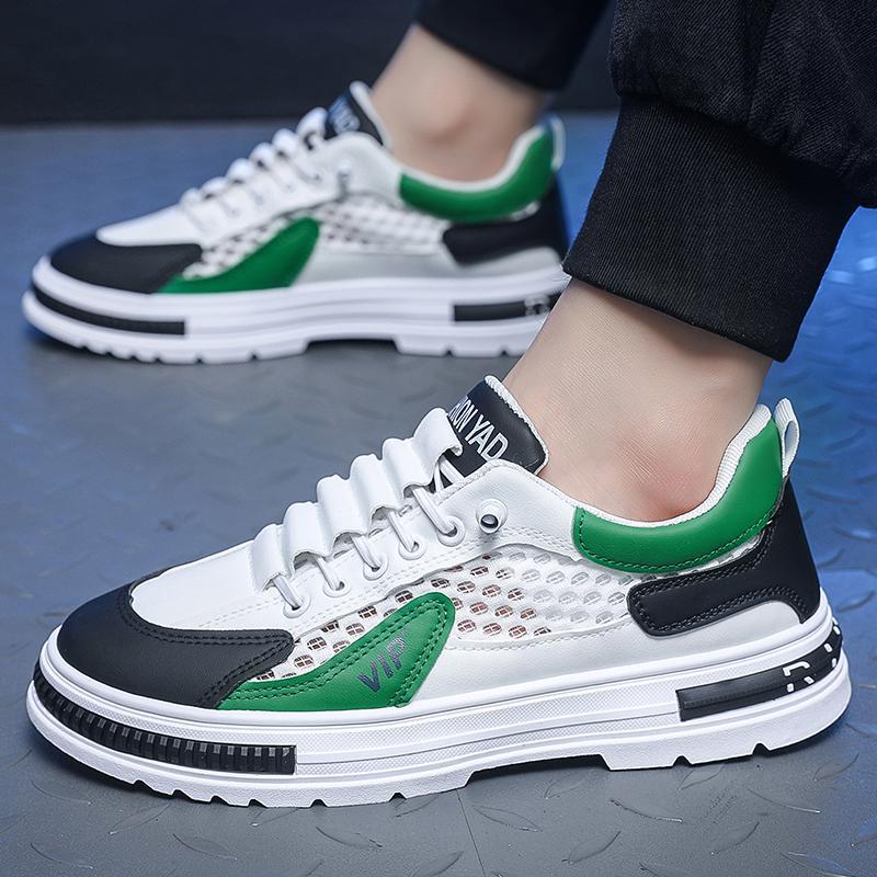 22 Sommer neue atmungsaktive Mesh-Sportschuhe Freizeit-Board-Schuhe Studenten-Trendschuhe