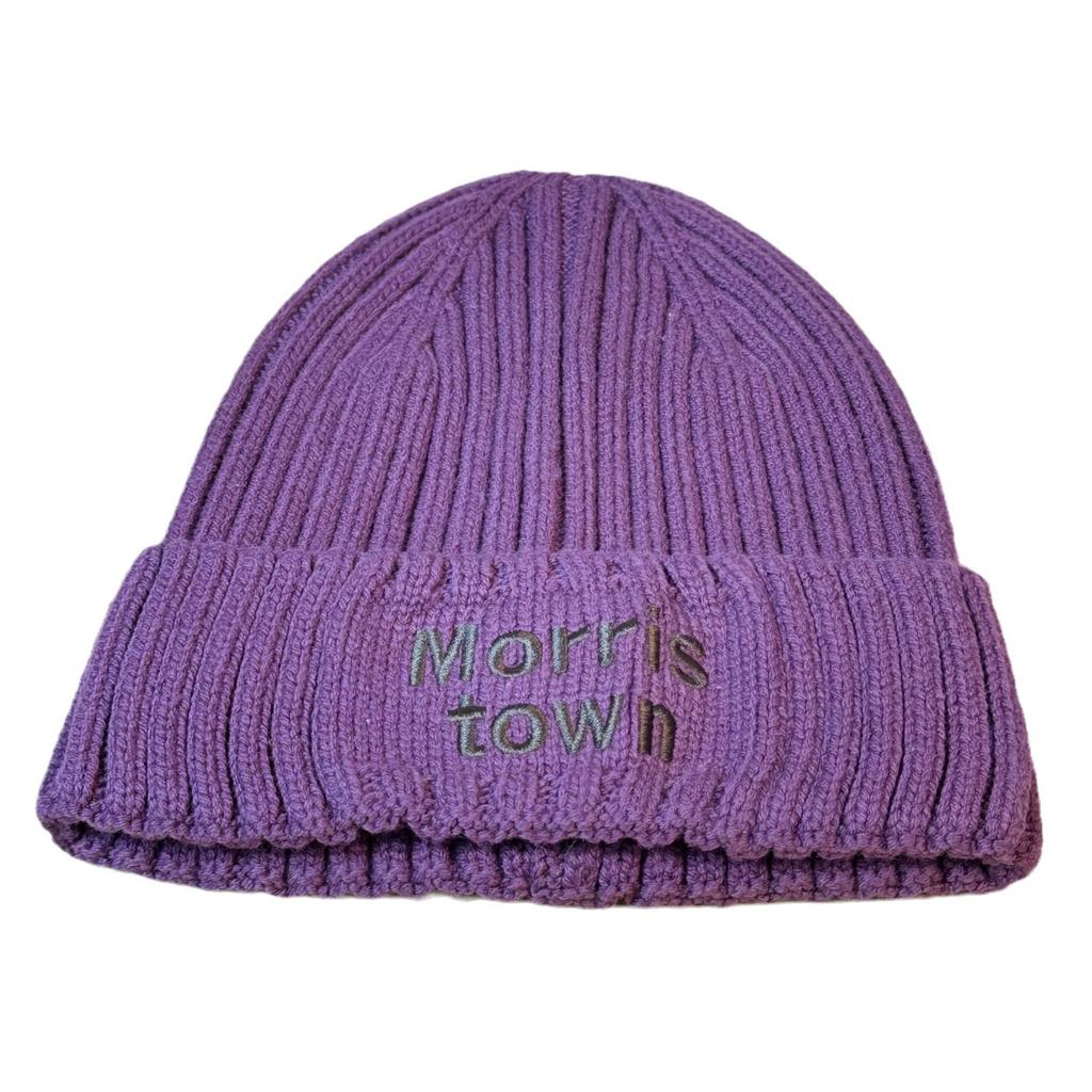 Autumn and Winter Knitted Hats Warm Ear Protection Woolen Hats for Men Fashionable Letters Cold Proof Baotou Hats Couple Pullover Hats for Women