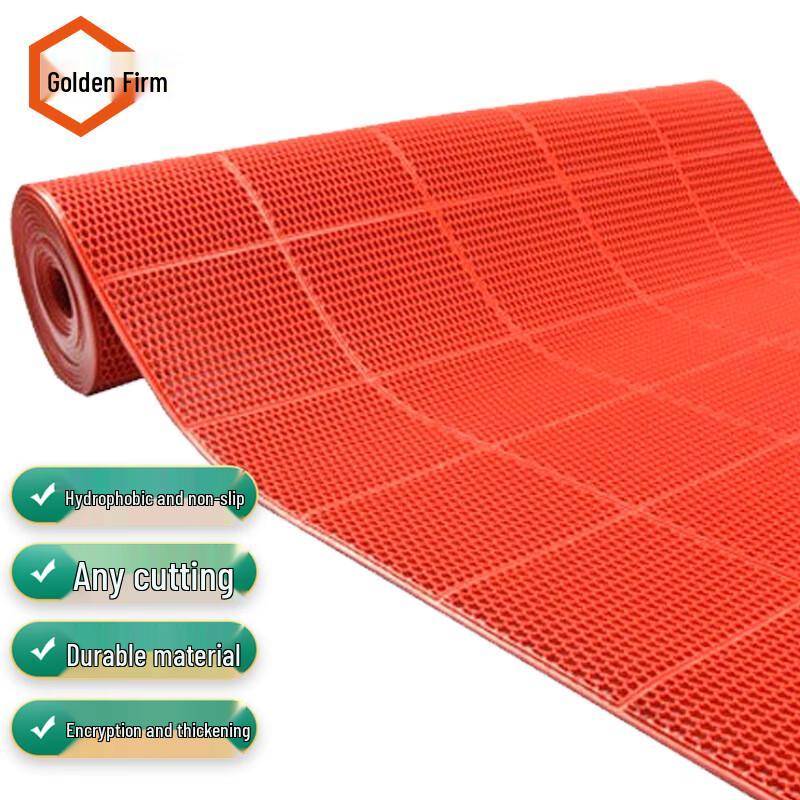 PVC Anti-slip Hexagonal Hollow Floor Mat 1.6m x 1m
