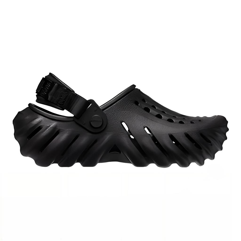 Crocs Clogs Slip-Resistant Durable Sandals Kids Footwear Black 208190-001