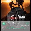 2024 Outdoor Military 3ATM Waterproof Smart Watch Men 420mAh Battery Heart Rate Sports Fitness Watches Bluetooth Call Smartwatch