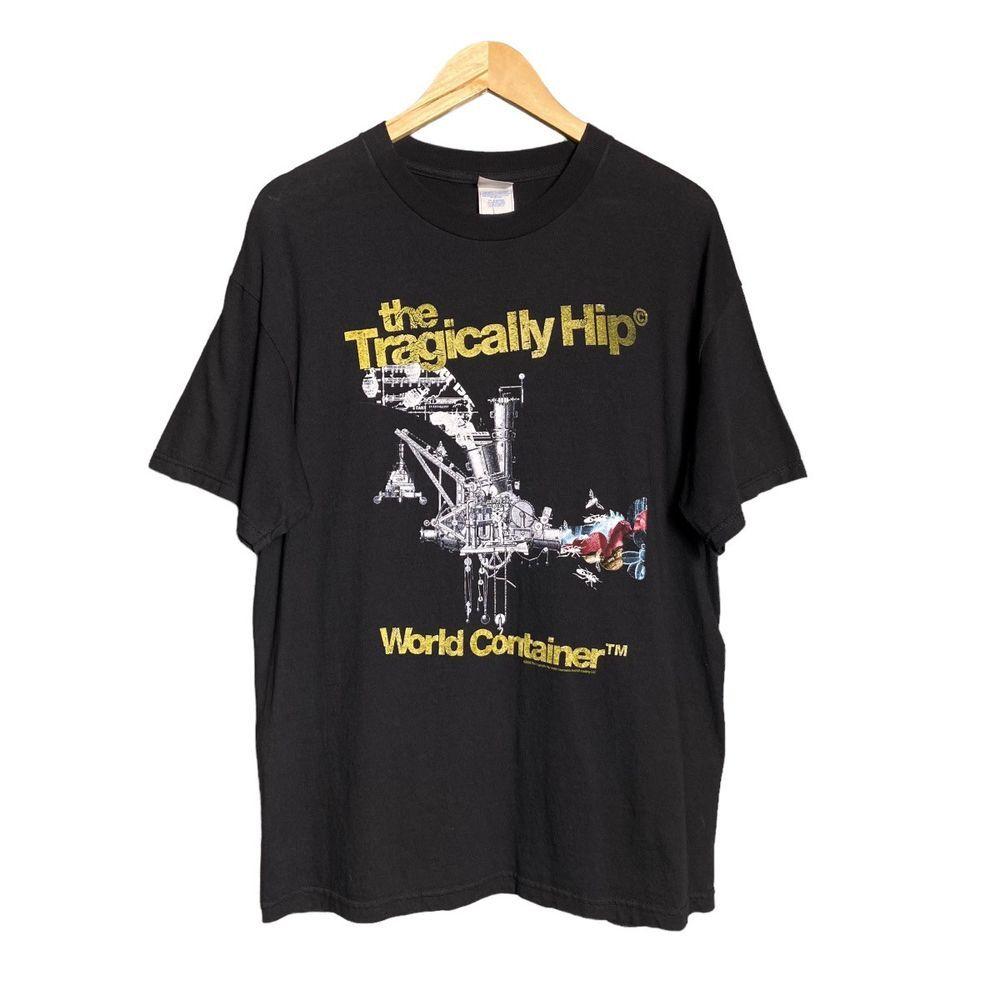 The Tragically Hip Tour Band Black Short Sleeve Unisex T-shirt S-5XL KH14108 Unisex T-Shirt XXL