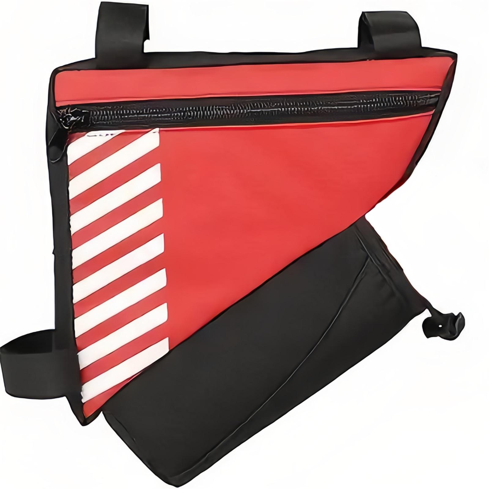 

UPANBIKE Frame Bag - 1.5L Polyester Storage Bag for Road and Mountain Bikes One Size красный