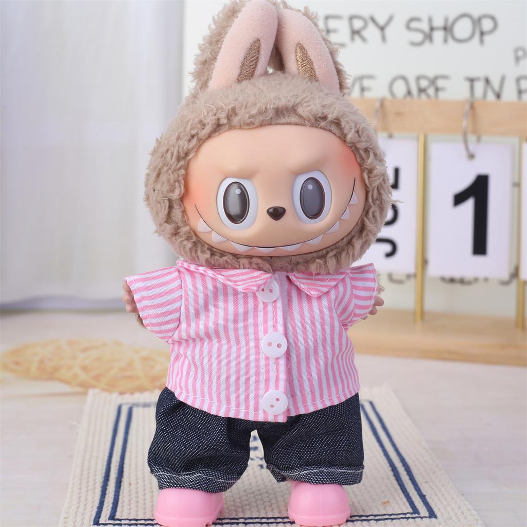 Labubu Baby Clothing Is Compatible with First, Second, and Third Generation 17cm Labubu Dolls