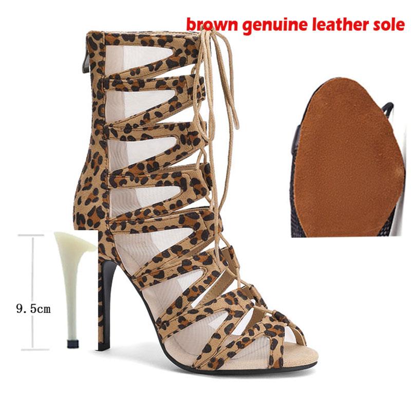 New Sexy  Soft Stilettos Jazz Latin Dance Lady Shoes Suede Sole Customizable Outdoor Stilettos Booties