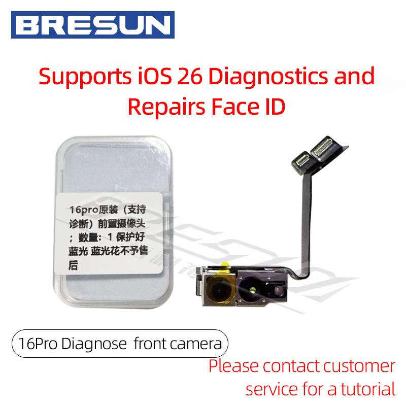 Front camera for 16series 16E supports iOS diagnostics and repair of Face ID function camera accessory For 16Plus 16Pro 16ProMax
