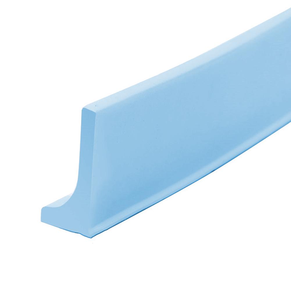 Blue Optional Part Name Tight Barrier Water Stopper Gray High Quality Silicone M Silicone Shower Dam 0.6*1.2in