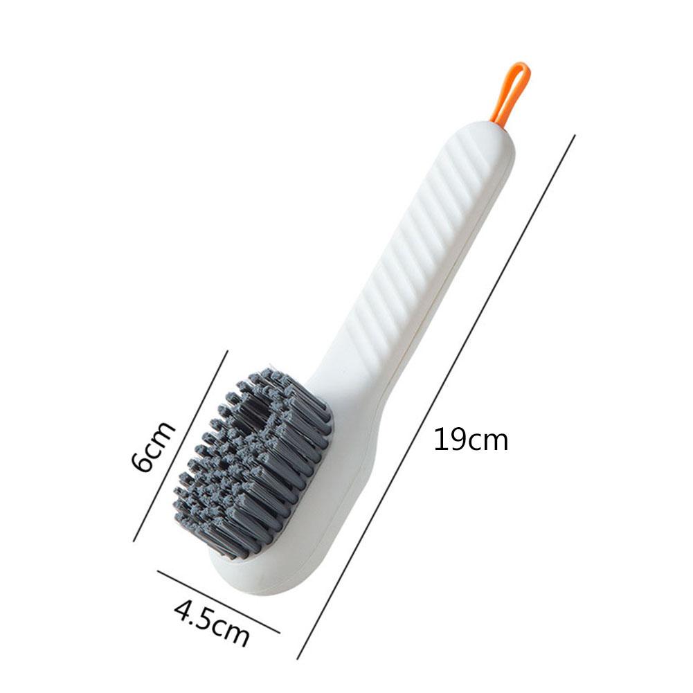 Automatic Liquid Shoe Laundry Brush Soft Bristles Long Handle Shoe Brush Cleaners Multifunctional Household for Kitchen Bathroom