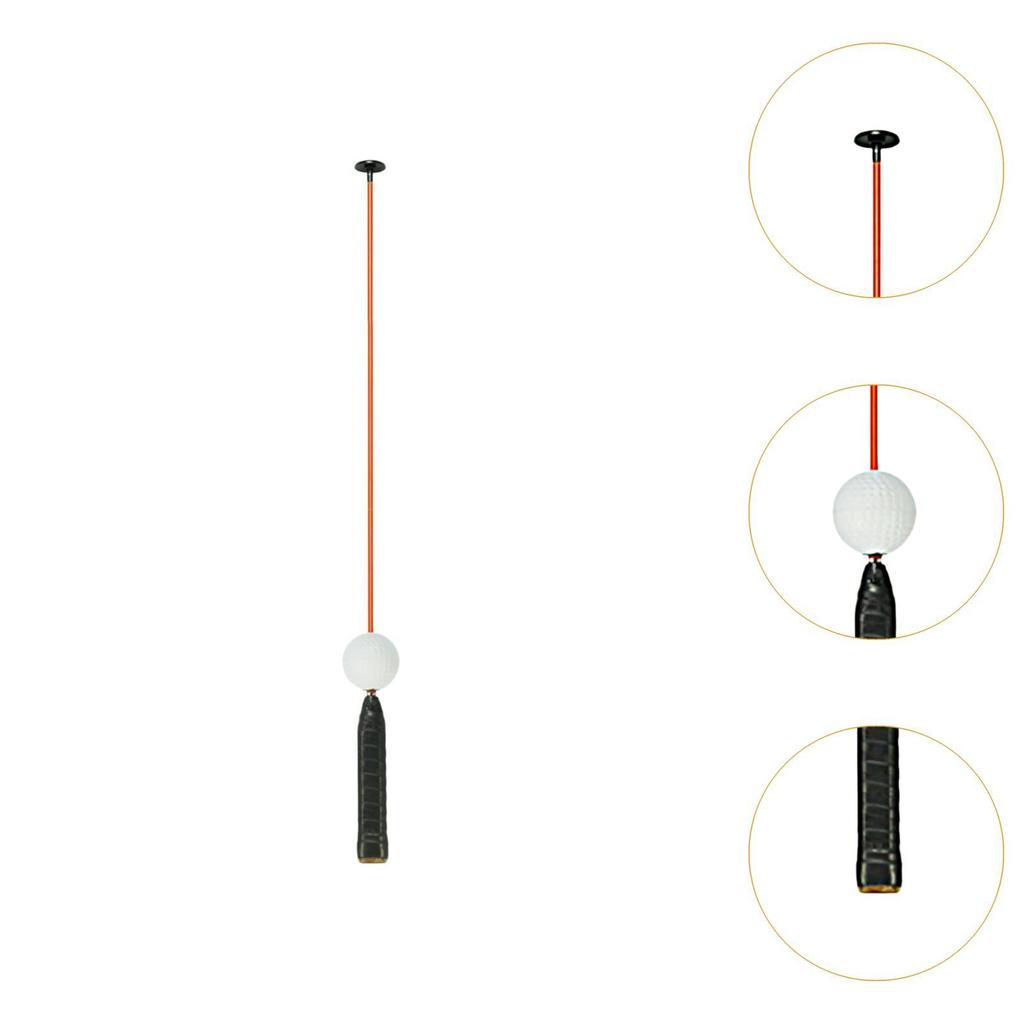 Tennis Swing Training Device Flexibility Comfortable Grip Self Training Compact Portable Warm Up Exercise Tool Swing Rope