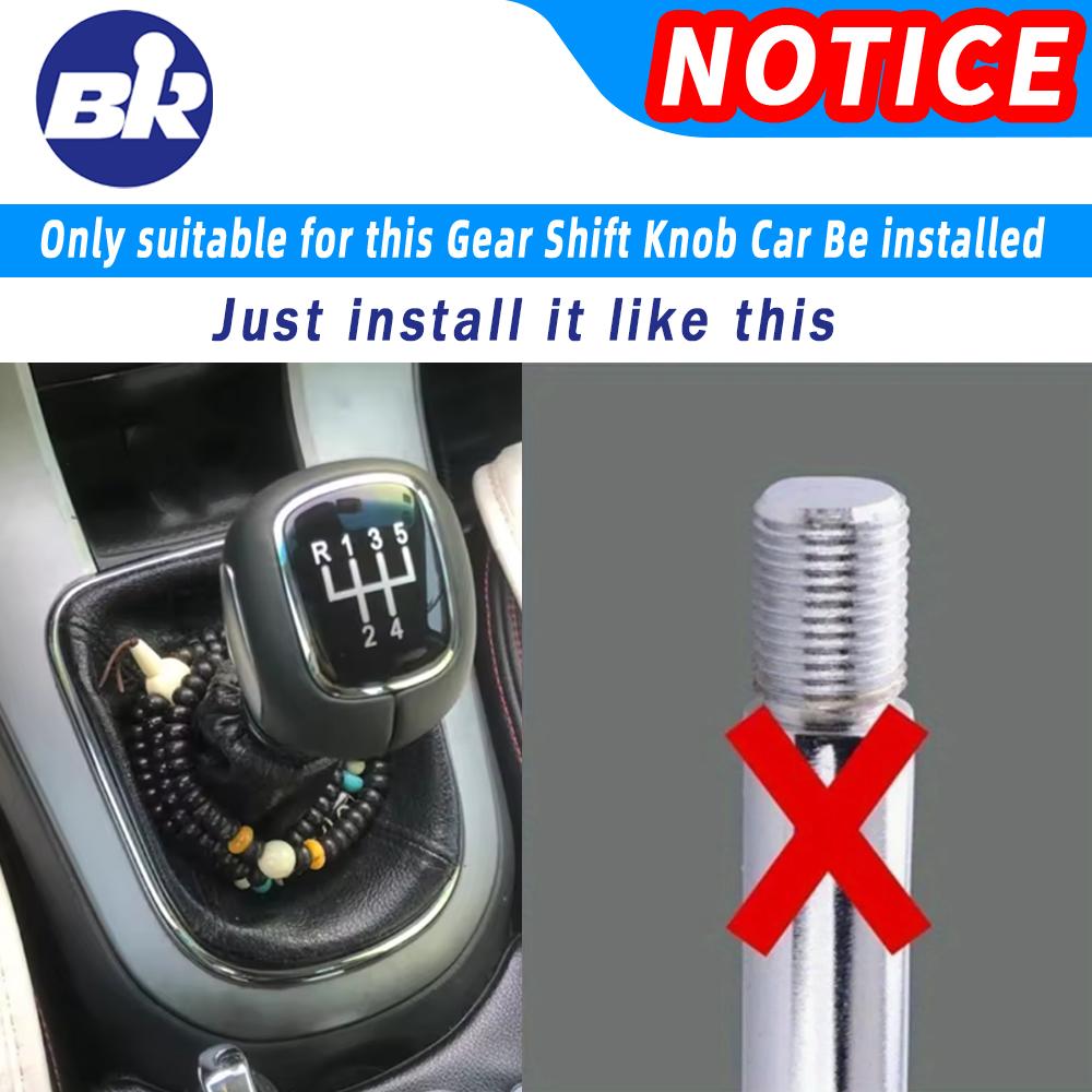 New Product Manual 5/6 Speed Gear Shift Knob For Chevrolet For Mitsubishi For Mitsubishi Lancer IX 2010