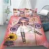 Santoro Gorjus Soft Duvet Cover Set Ful Quen King-Sized Dimensionsd Dimensions Anime Beautiful Girl Beding Set 3D Print Santoro Gorjus Young Girls