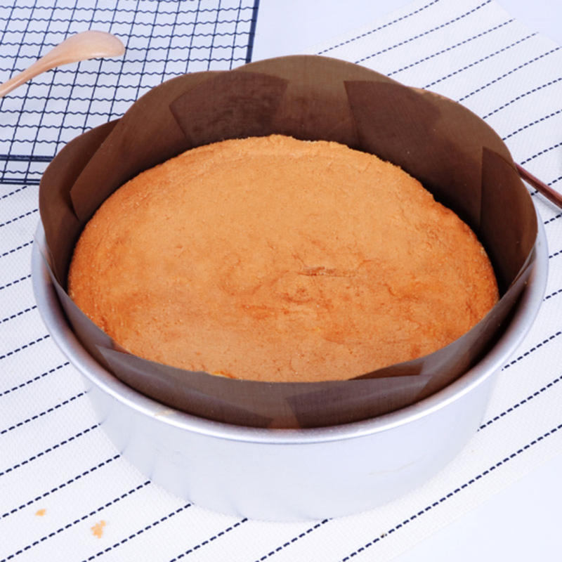 Cake Baking Oilcloth Papers High Temperature Resistant Non Stick Reusable Cake Baking Paper Tray Paper