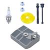 Enhanced Chainsaw Performance Maintenance Kit Air Filter Kit Multicolor Chainsaw Tune-up Kit Air Filter Element Bar Nuts
