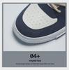 2024 Spring Men's Breathable White Trendy Thick-Soled Casual Sports Shoes