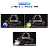 Rechargeable LED Headlamp with Built In 18650 Battery Outdoor Camping Night Fishing Lantern Head Light with 4 Lighting Modes