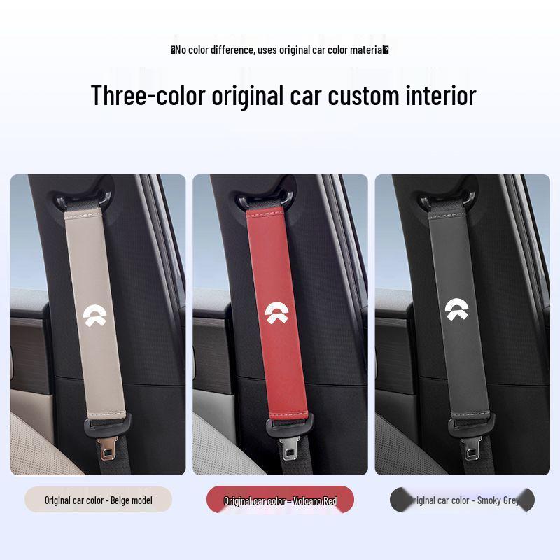 Compatible Seatbelt Shoulder Pad Protector for Nio ES6, ET5T, ET5, EC6, ES8, ET9, Firefly ET7