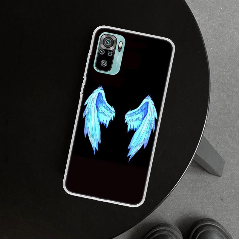 Angel Wings Demon Wing Phone Case Cover for Xiaomi Redmi Note 15 14 13 12 11 Pro Plus 14S 12S 11S 11T 11E 10S 10 Customized Fund