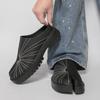 Big Size Mules Man Slip On Flats Platform Half Shoes for Men Open-back Flat Sneakers Backless Casual Shoes Leather Slide Sandals