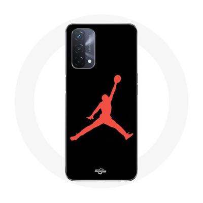 Case - Nike - Oppo A93 5G - Jordan Logo 23 - Red Color - Flexible