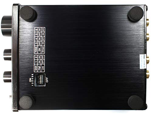 FX-AUDIO-TUBE-03J+ [Black] Vacuum Tube Hybrid Preamp with Tone Control