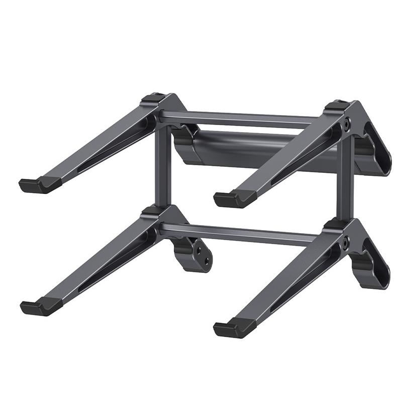 

C19U Dual Layer Laptop Stand Tablet Notebook Riser Storage Rack with HD USB3.0 TF/SD Hub A