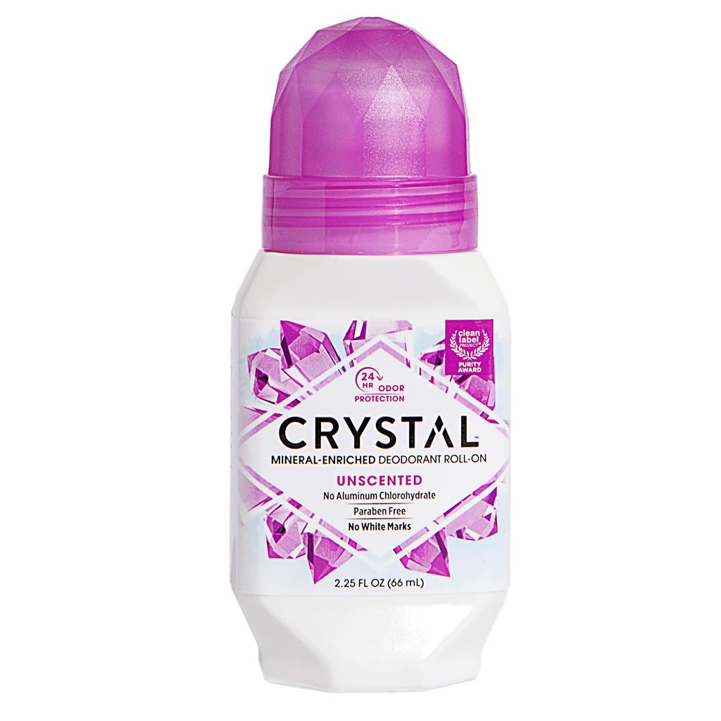 CRYSTAL Body 66ml Deodorant, Roll-on Type,