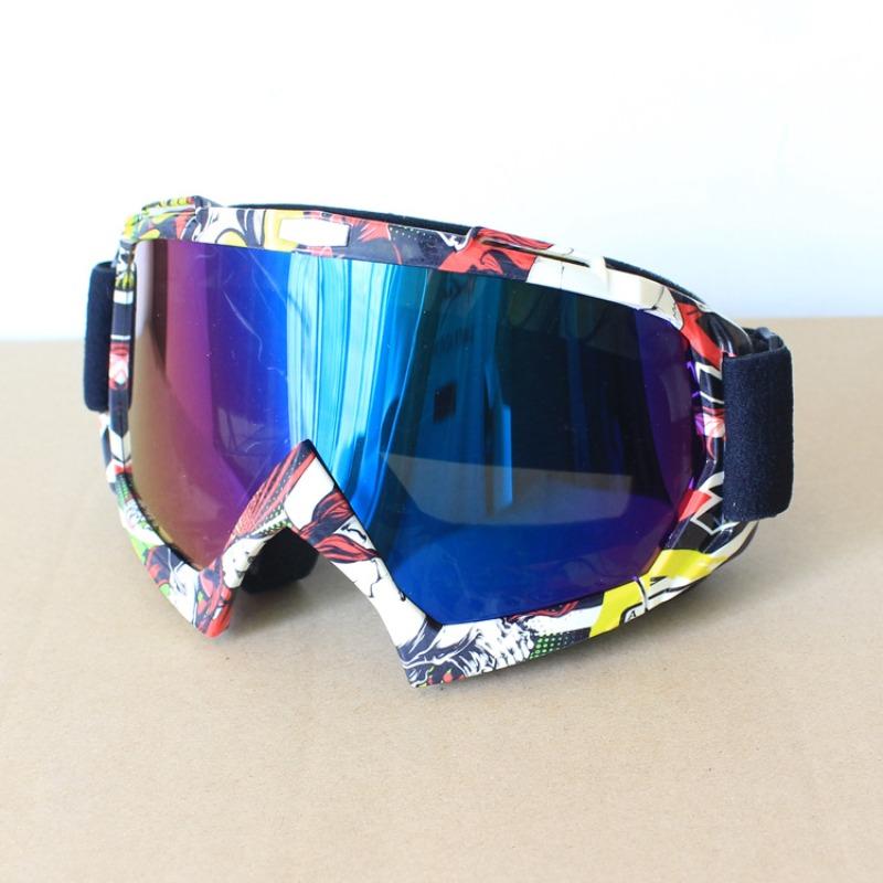 Anti-twist Off-road Goggles, Dust-proof Motorcycle Glasses, Men's and Women's UV-proof Windshields, Outdoor Sports Goggles