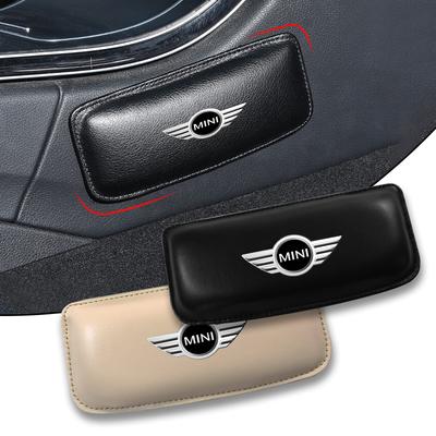 1Pcs Car Knee Pad Interior Pillow Pad Comfortable Cushion Memory Headrest For BMW Cooper F54 F55 F56 R56 R60 SONE Roadster Clubman Coupe