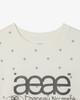 Eiieii Web Logo Dot T-Shirts [Cream]