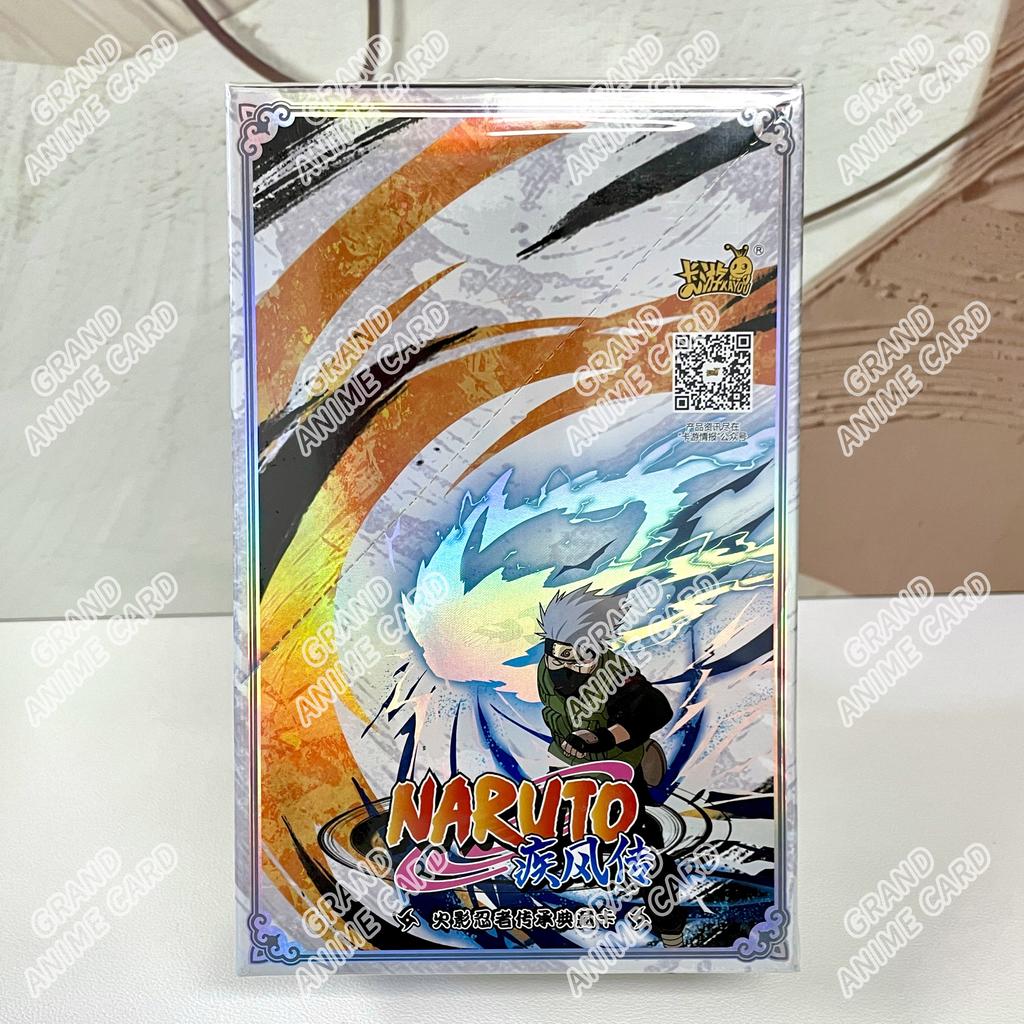 Genuine Naruto Cards T2W9 T4W8 Booster Box Anime TCG Rare SE BP CR MR Ninja World Fight Chapter Collection Kids Toy Gift